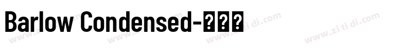 Barlow Condensed字体转换
